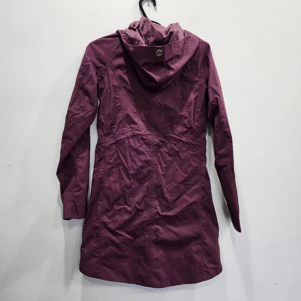 Lululemon Right As Rain Jacket Plum